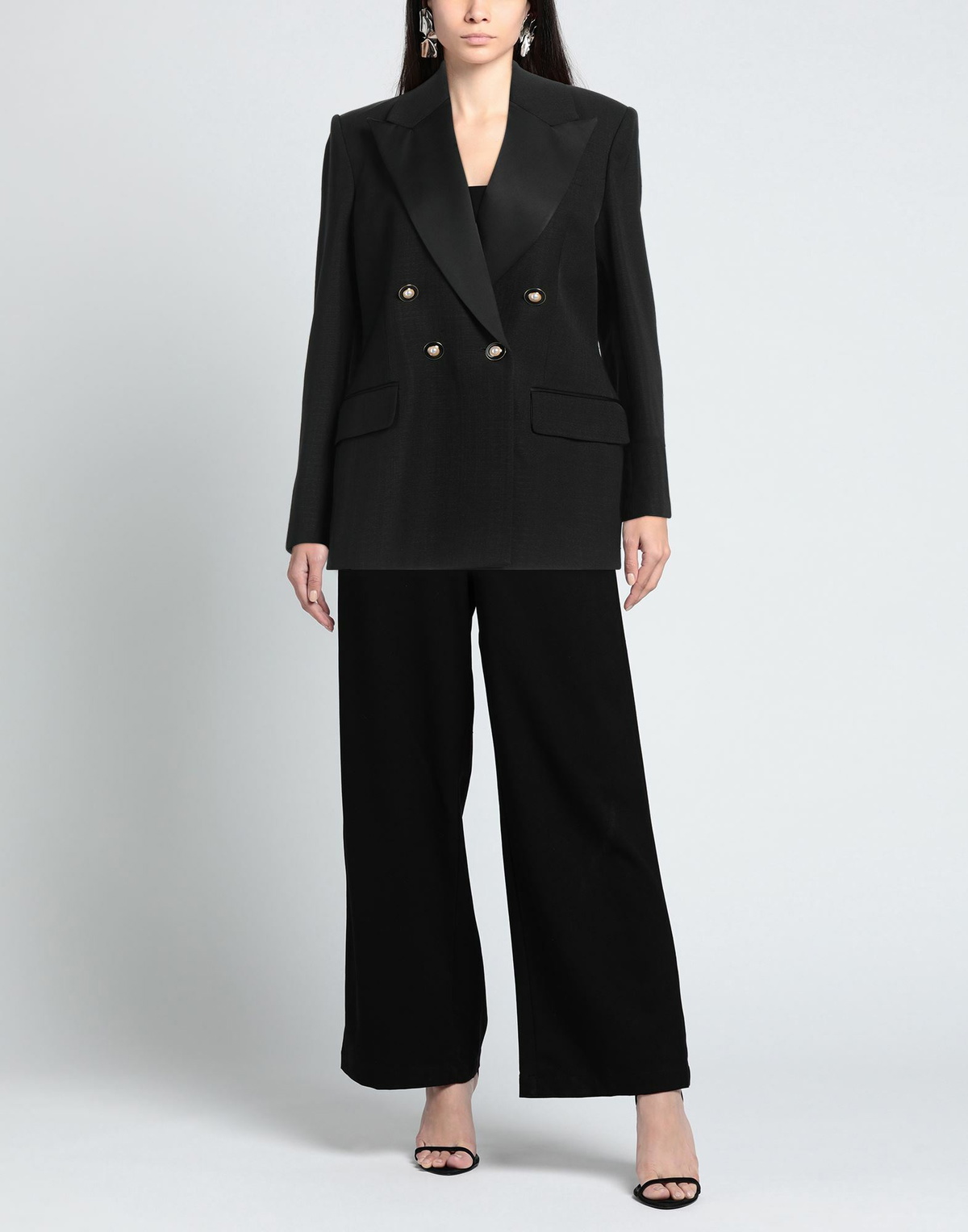 Casablanca Womens Blazer in Black