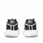 Maison MIHARA YASUHIRO Men's Wayne Low Original Sole Overhanging C Sneakers in Black