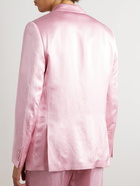 Officine Générale - Giovanni Satin Suit Jacket - Pink