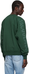 Jacquemus Green Les Classiques 'Le sweatshirt Typo' Sweatshirt