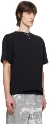 Y/Project Black V-Neck T-Shirt