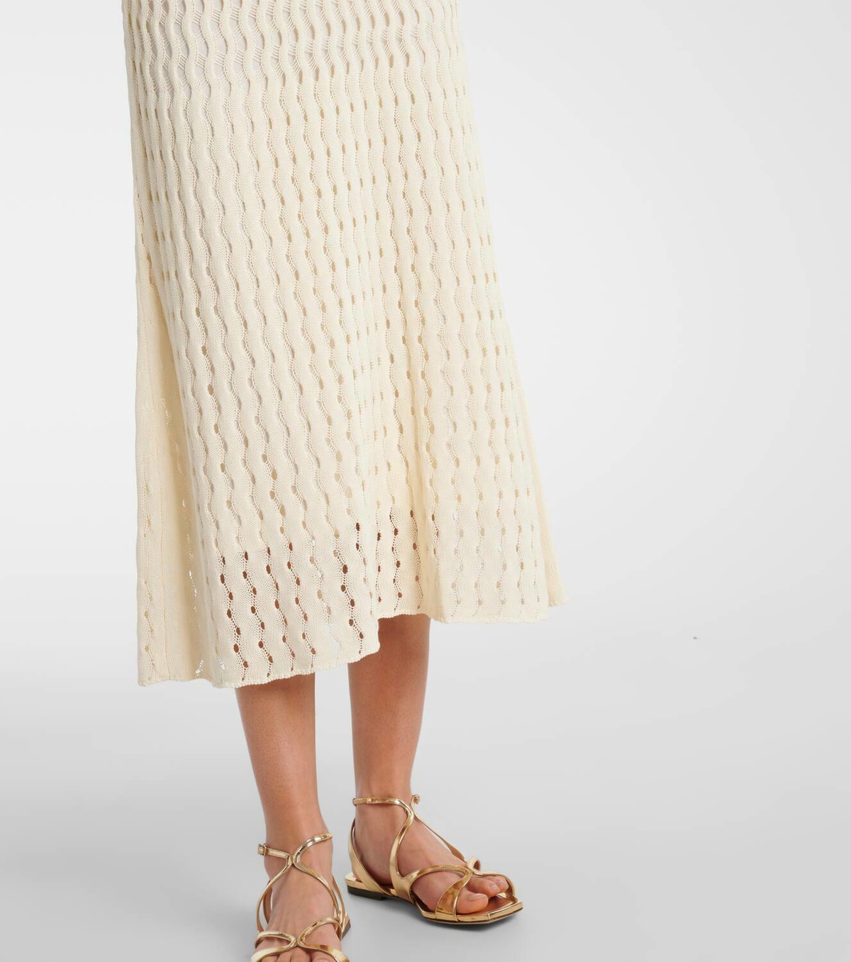 Altuzarra Jemmy open-knit maxi dress