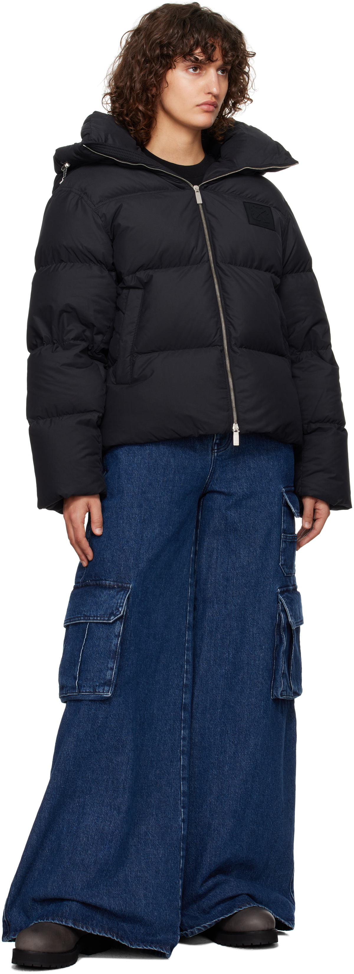 Off-White Gray Off Track Boots Off-White Off-White Gray Off Track Boots Off-White