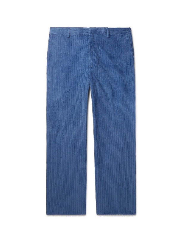 Photo: TOD'S - Cotton-Corduroy Trousers - Blue