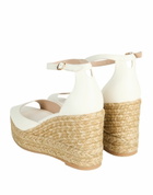Stuart Weitzman Womens Espadrilles Ivory