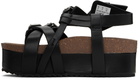 R13 Black Platform Sandals