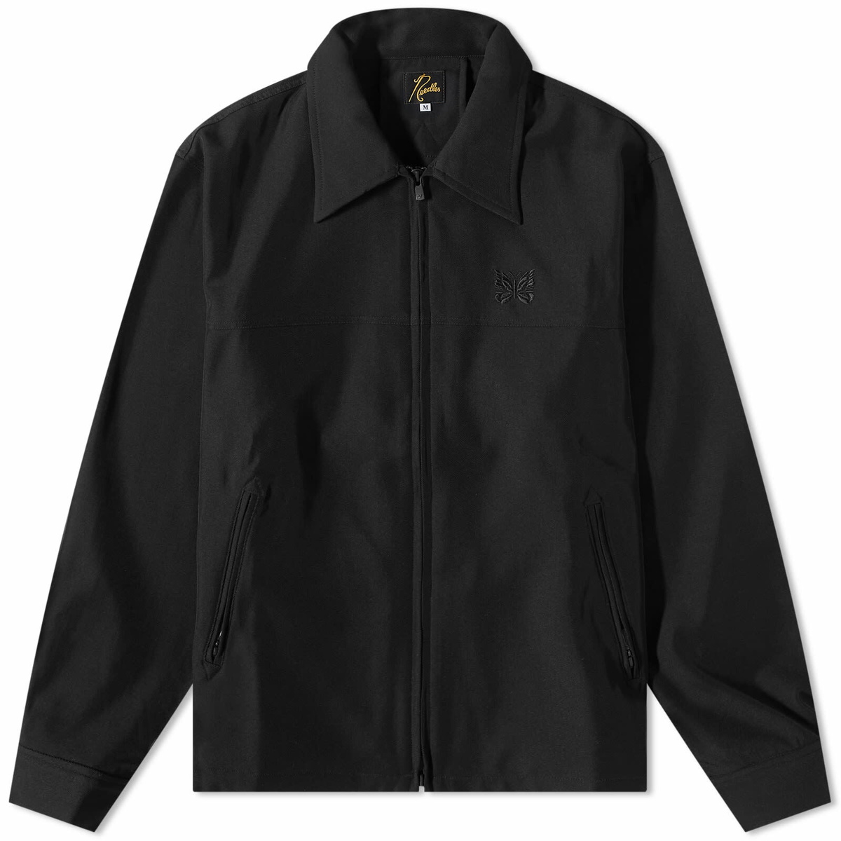 Needles Men's Cavalry Twill Sport Jacket in Black Needles