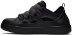 Lanvin Black Curb Color-Block Sneakers