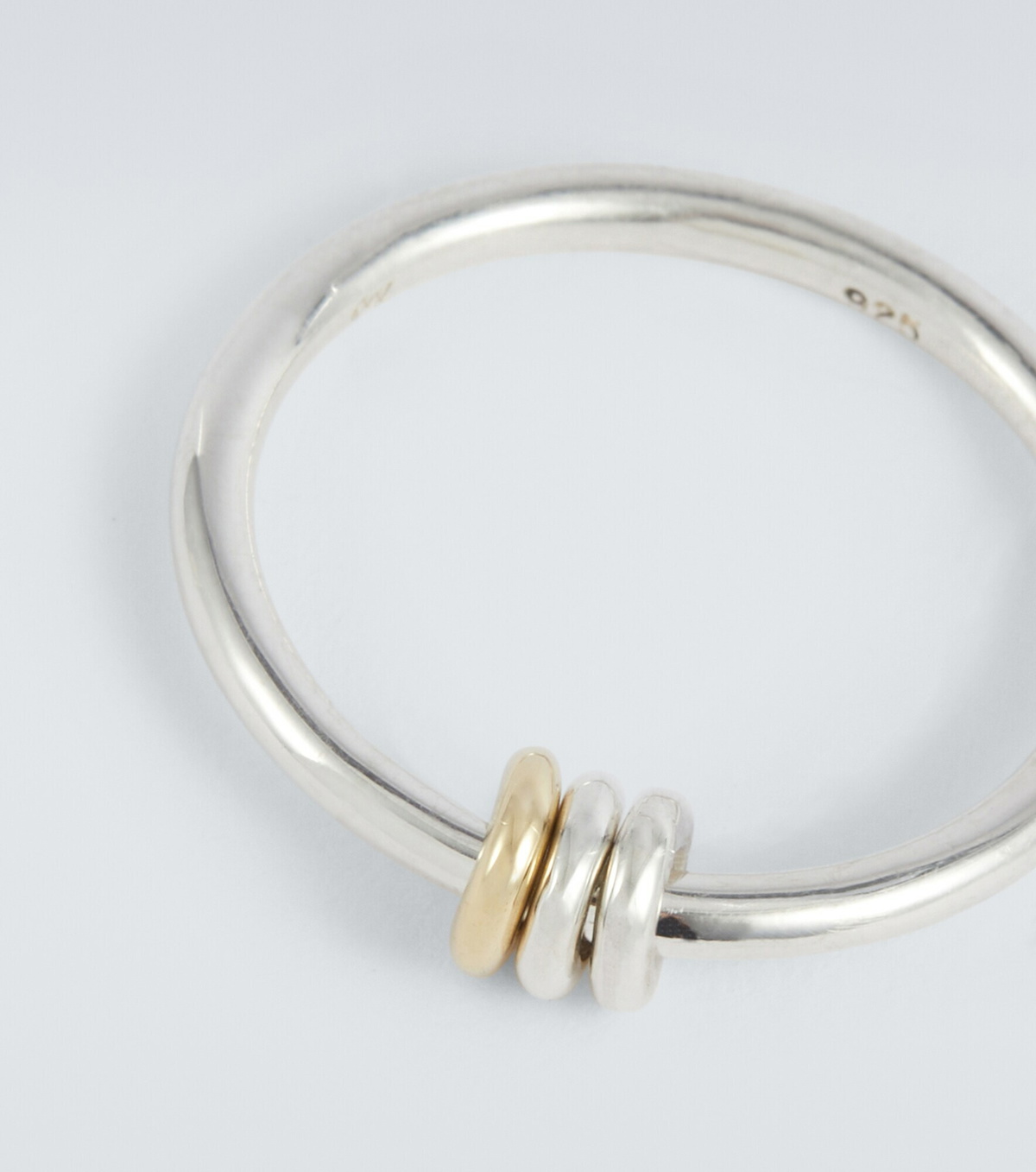 Spinelli Kilcollin - Sirius sterling silver and 18kt gold ring 