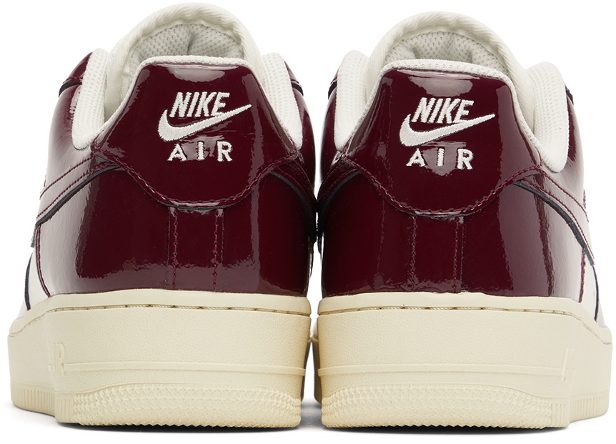 Burgundy air hot sale force 1