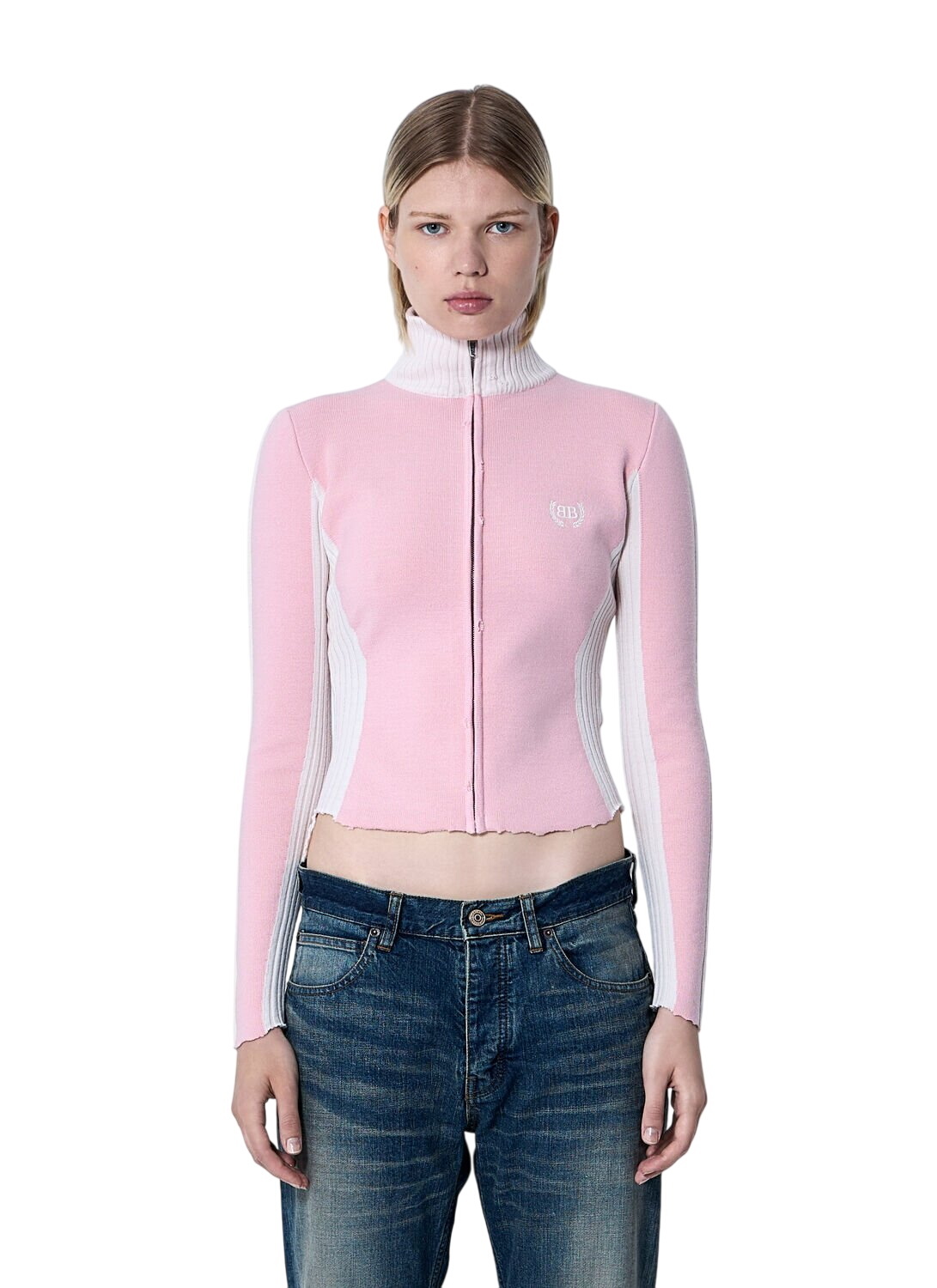 Balenciaga x Adidas logo cotton hoodie Balenciaga