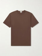 Sunspel - Slim-Fit Cotton-Jersey T-Shirt - Brown