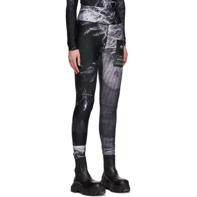 S.R. STUDIO. LA. CA. Black and White Fern Leggings