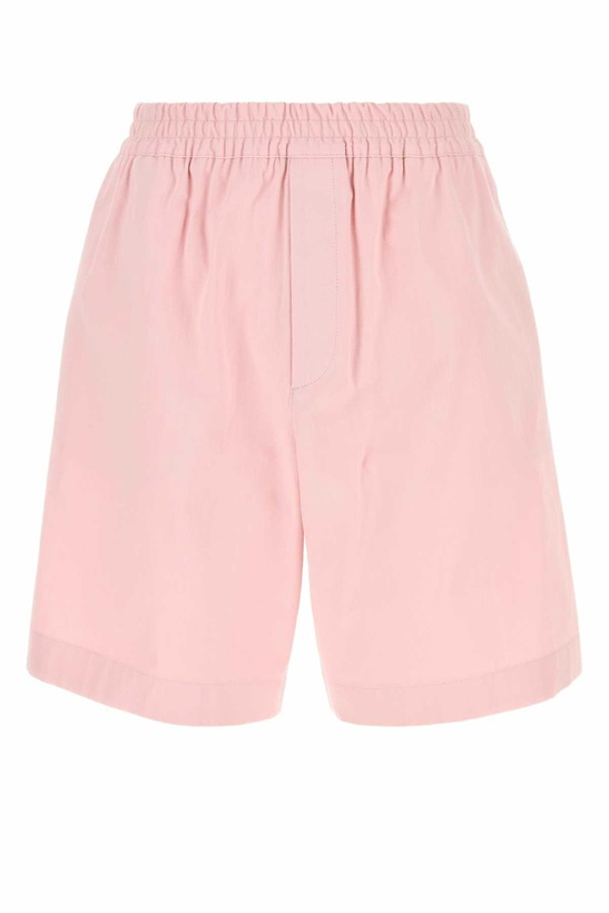 Photo: Bottega Veneta Pink Twill Bermuda Shorts