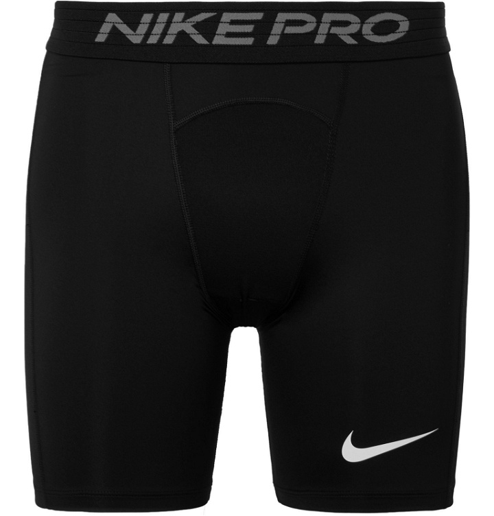 Photo: Nike Training - Pro Stretch-Jersey Shorts - Black