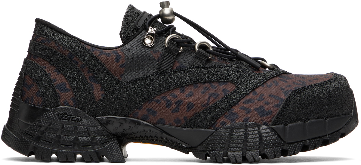 【ANDERSSON BELL】 UNISEX TRAINER SFUMATURA / 追跡付 Green & Black SFUMATURA Sneakers by Andersson Bell on Sale