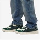 Valentino Men's One Stud Sneakers in Green/Ivory
