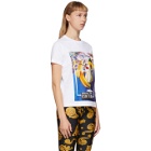 Versace Jeans Couture White Banana and Drinks T-Shirt