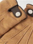 Brunello Cucinelli - Leather Gloves - Neutrals