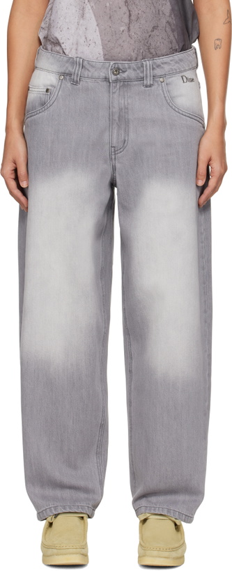 Photo: Dime Gray Classic Baggy Jeans
