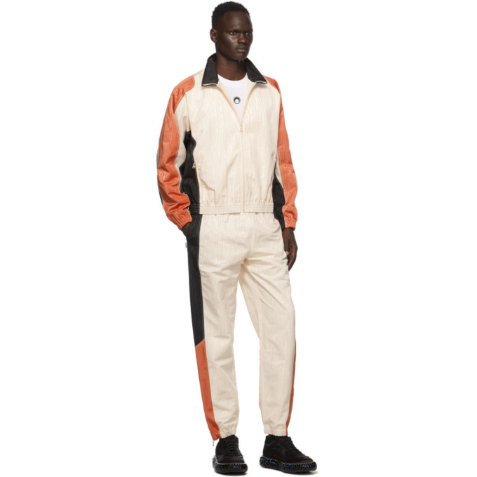 Marine Serre Sport Nylon Track Jacket Blouson 600057333blk main image 0