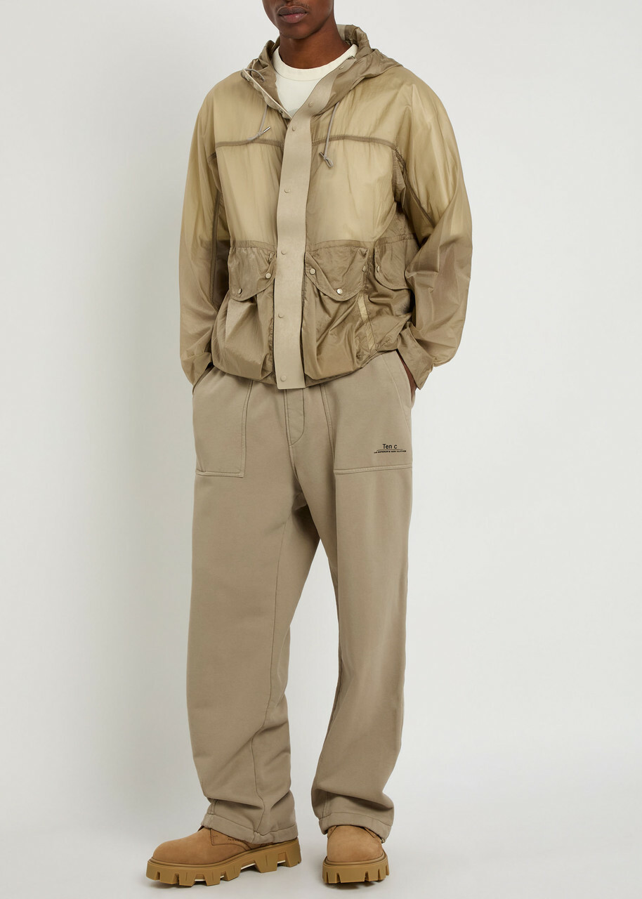 Ten C Cotton Sweatpants Taupe