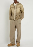 Ten C Cotton Sweatpants Taupe