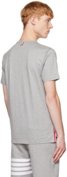 Thom Browne Gray RWB T-Shirt