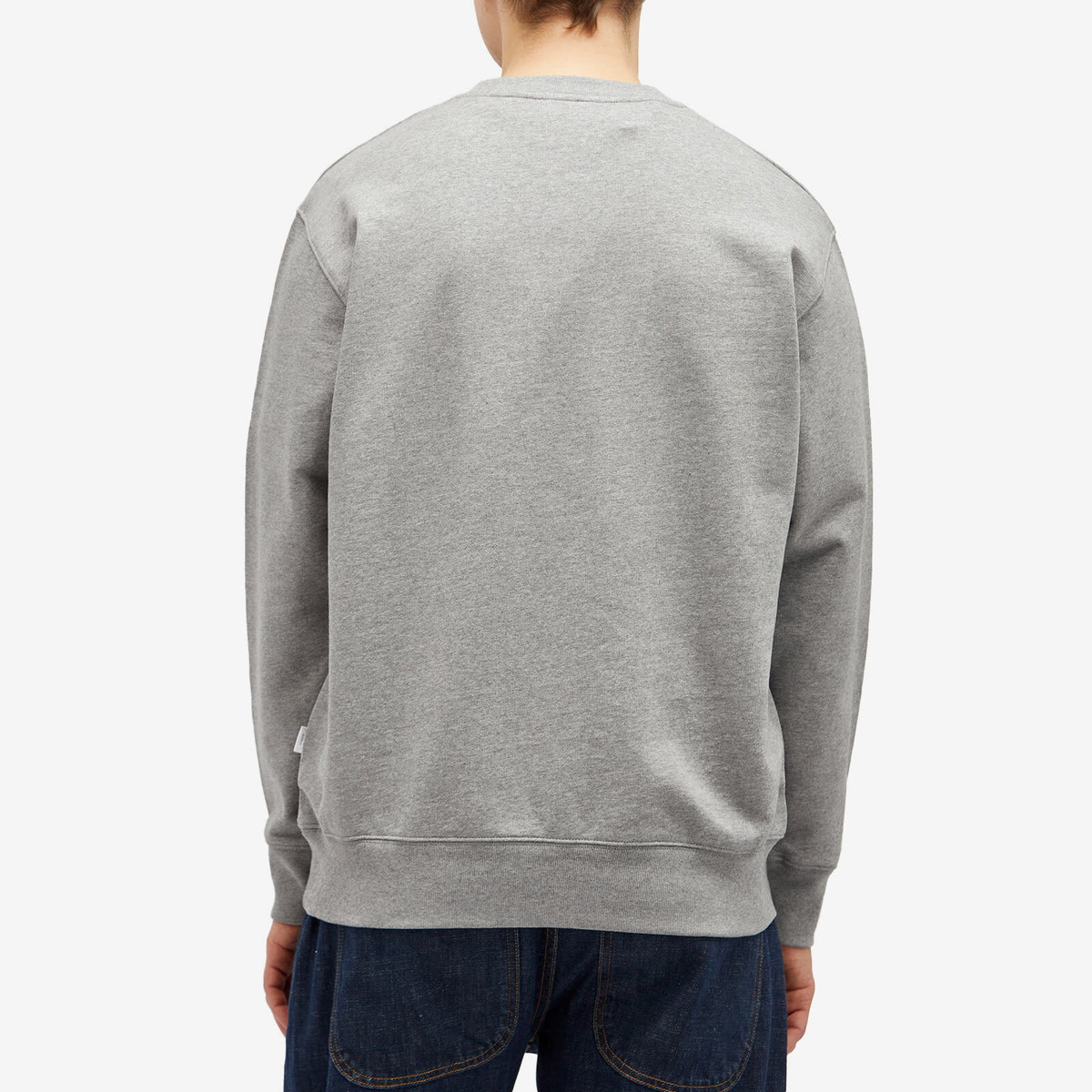 Norse Projects Men's Standard Crew Sweatshirt in Grey Melange