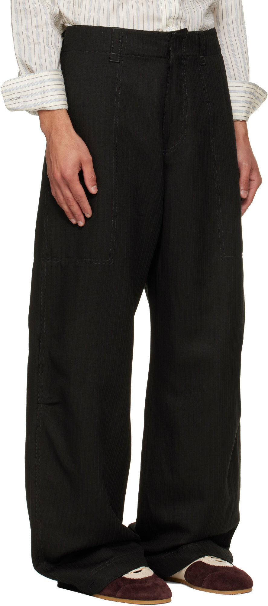 Paul Smith Black Fatigue Trousers