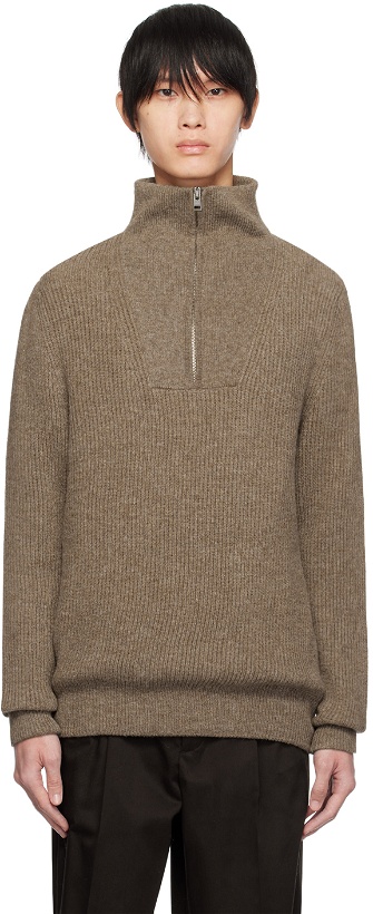 Photo: NORSE PROJECTS Taupe Arild Sweater