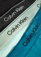 Calvin Klein Icon Metallic Stretch-cotton Trunks set of Three Multicoloured