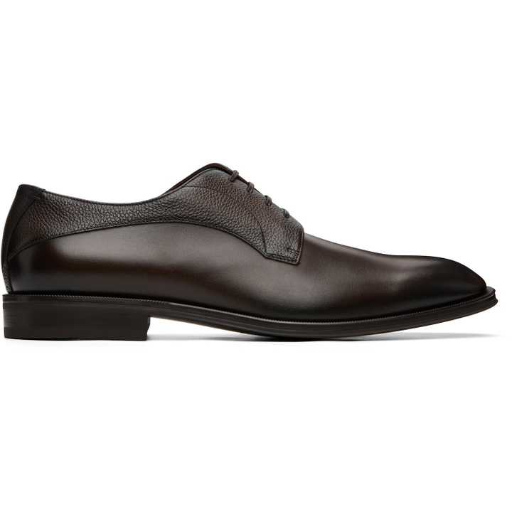 Photo: BOSS Brown Calfskin Derbys