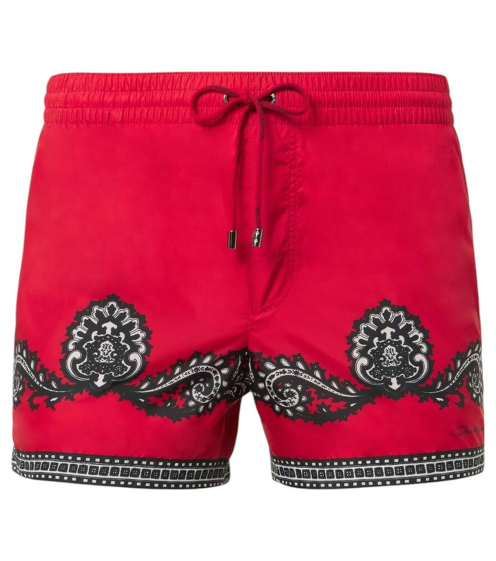 Photo: Dolce&Gabbana Printed swim trunks