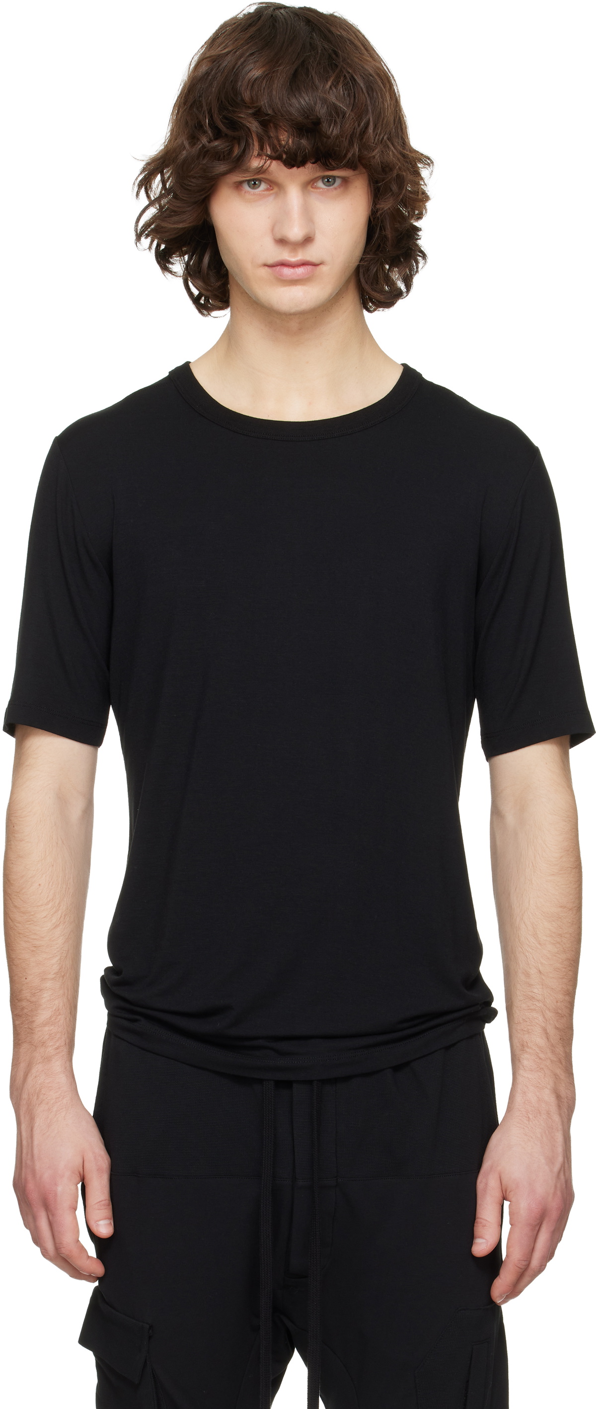 thom/krom Black M TS 938 T-shirt