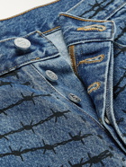 VETEMENTS - Printed Jeans - Blue
