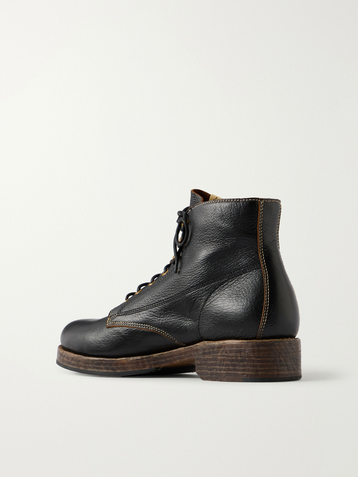 Visvim - Virgil Folk Leather Boots - Black