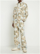 OBJECTS IV LIFE - Camouflage Print Deadstock Cotton Pants