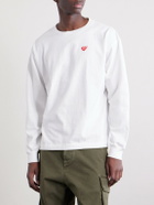 Human Made - Logo-Appliquéd Cotton-Jersey T-Shirt - White