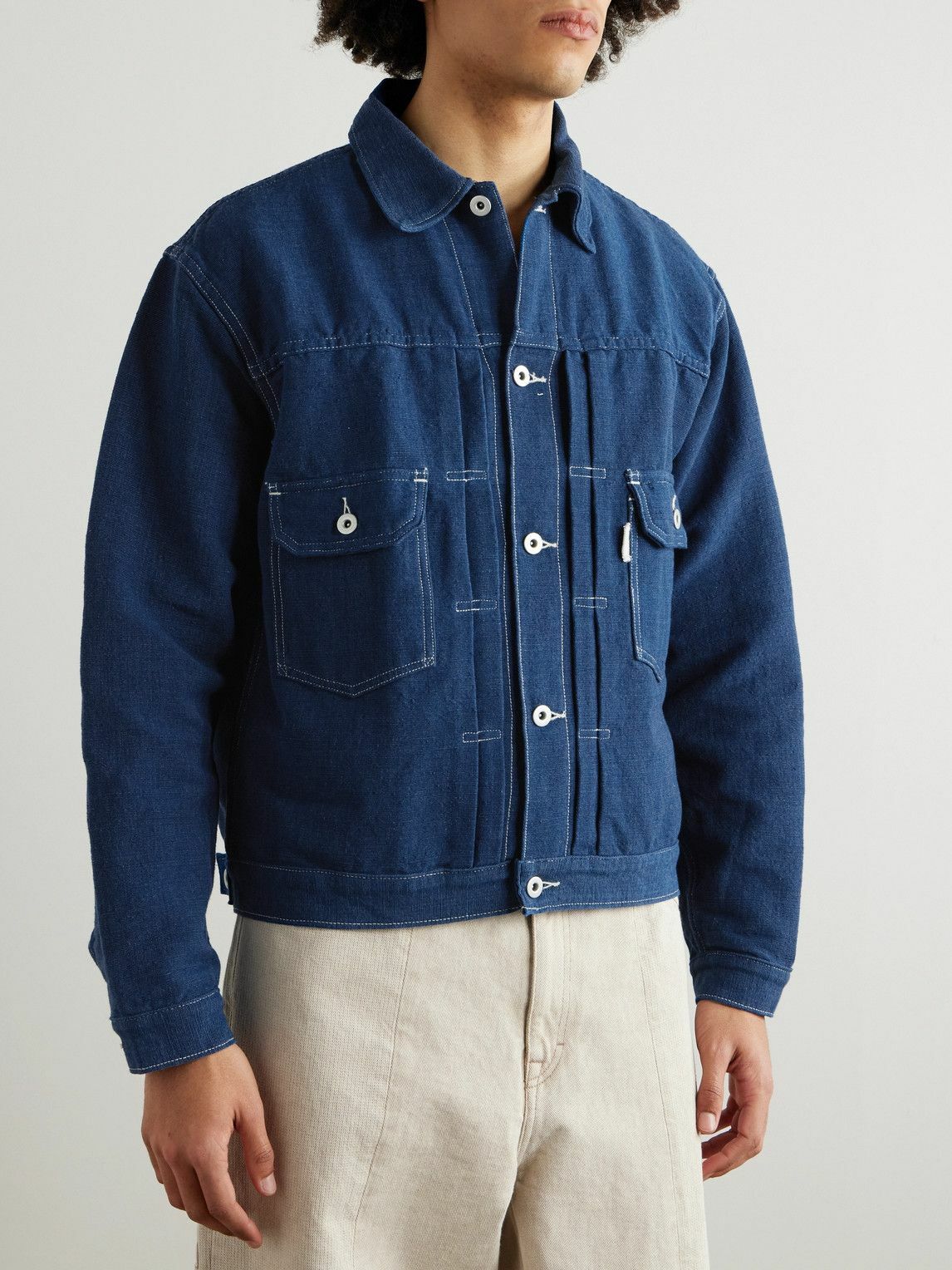 Story Mfg. - Tuesday Cotton-Canvas Jacket - Blue