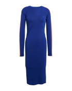 Lacoste Womens Midi dress Bright in Blue