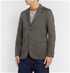 Beams Plus - Unstructured Printed Woven Blazer - Gray