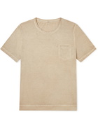 Massimo Alba - Panarea Garment-Dyed Cotton-Jersey T-Shirt - Neutrals