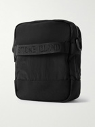 Stone Island - Logo-Appliquèd Canvas-Trimmed Nylon Messenger Bag