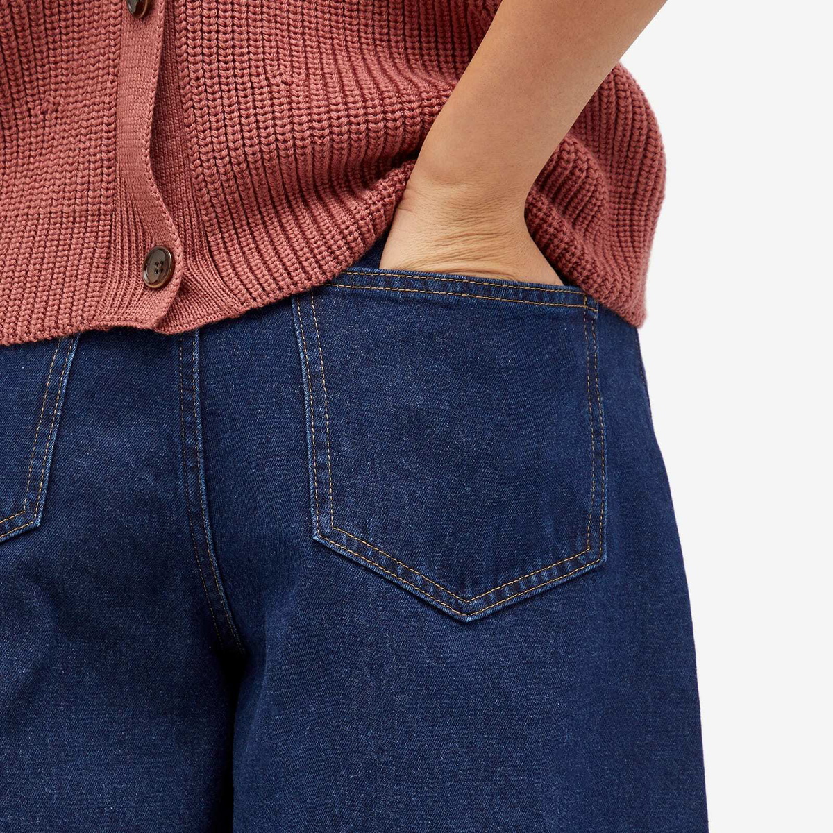 A Kind of Guise Women's Diellza Denim Shorts in Raw Riviera Denim