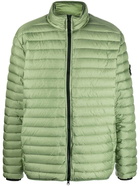 STONE ISLAND - Logo Nylon Down Jacket