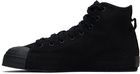Y-3 Black Nizza Hi Sneakers