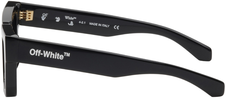 Off-White Black Nassau Sunglasses Off-White