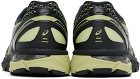 Asics Black & Green US4-S Gel-Terrain Sneakers