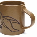 ferm LIVING Vuelo Mug in Dark Buff 